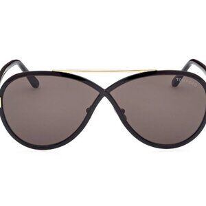 NEW TOM FORD RICKIE SUNGLASSES TF1007 01A UNISEX EYEWEAR FT1007/S BLACK